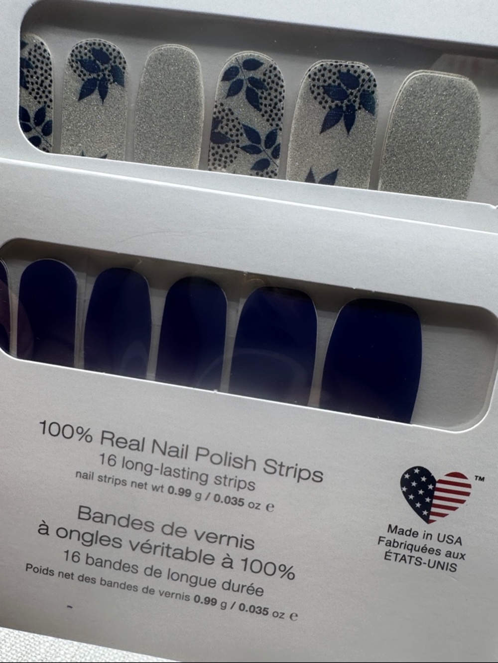 Color Street nail polish strips Leaf It To Me FDS602 Sleep Tight FMC265 2 set